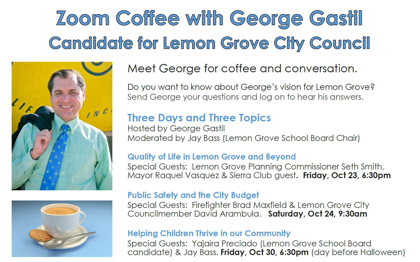 Coffee with George